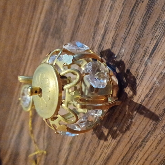 KG & C INC 24K Gold Plated Austrian Crystal Tea set USA - Picture 7 of 8